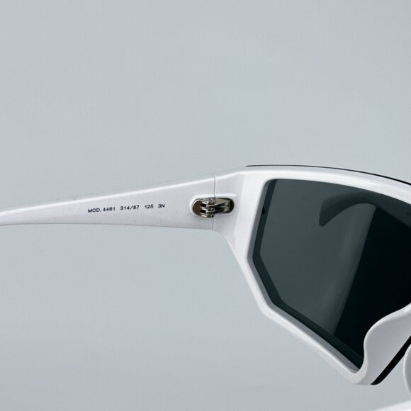 Versace VE4461 314/87 BRAND NEW Sunglasses White Mirror Silver Detachable Lens main image 8